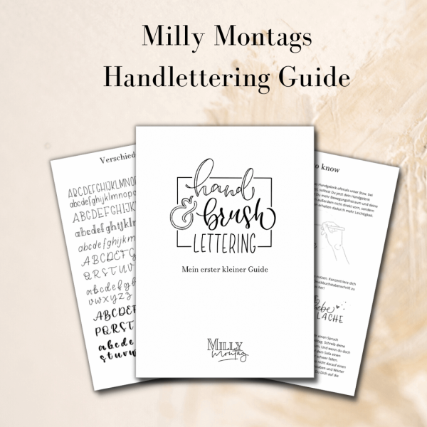 Milly Montag Handlettering Guide